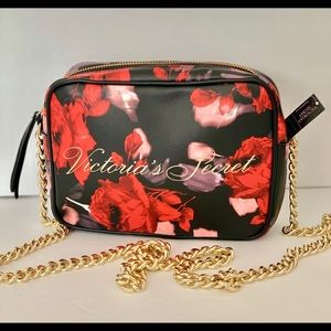 Victoria’s Secret Bag Designer Roses Chain Floral